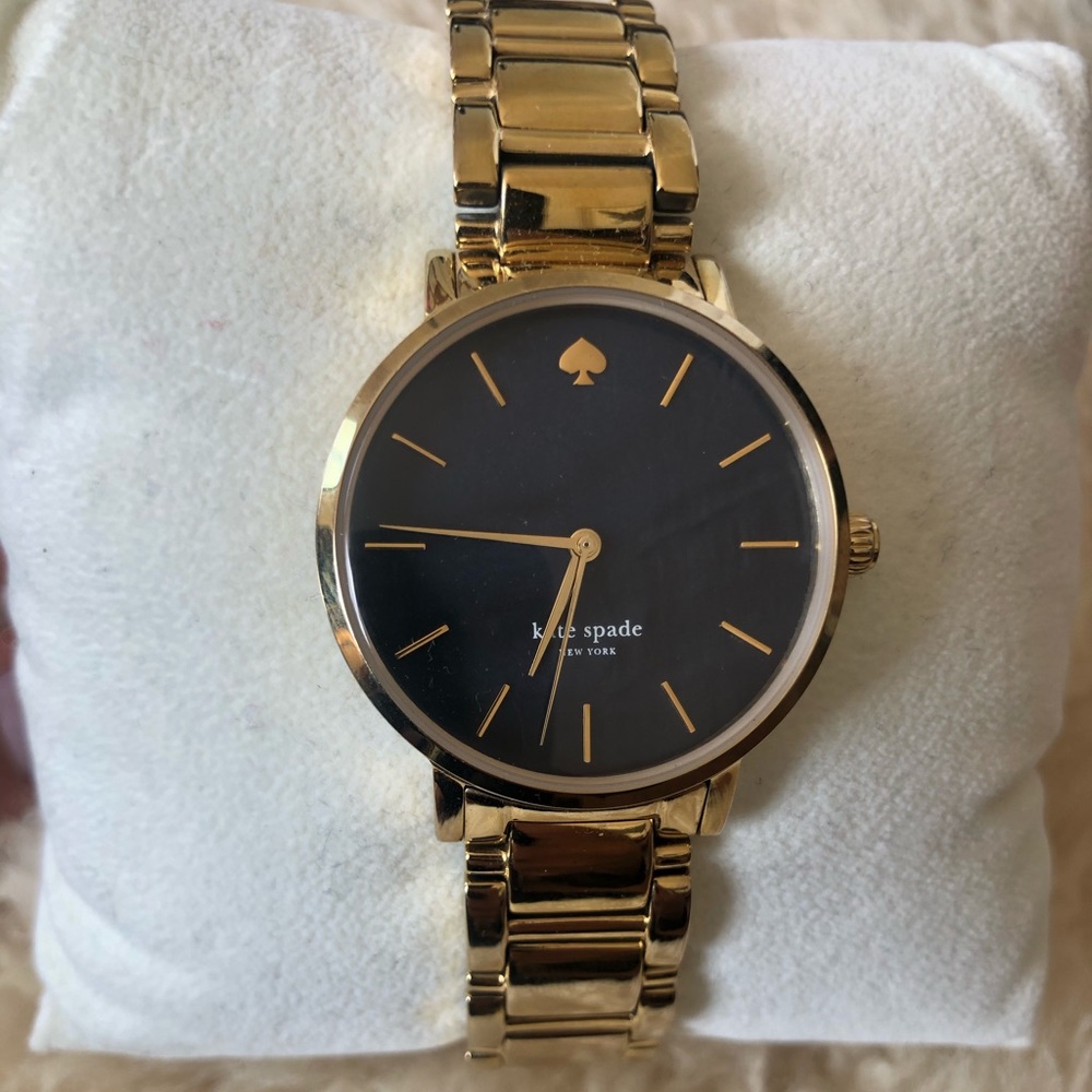 Kate Spade watch gramercy gold